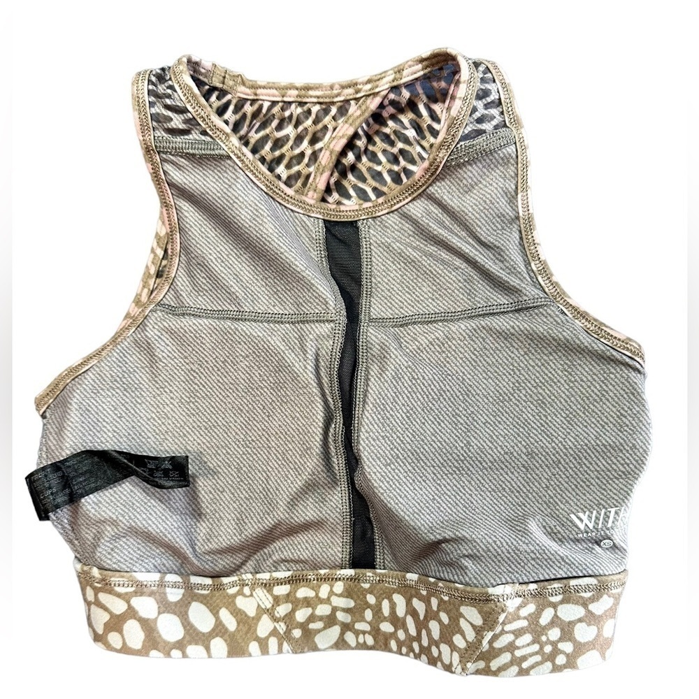 Peloton x WITH collaboration “Riverstone” high neck sports bra - XS​​​​​​​​​ - Picture 10 of 10